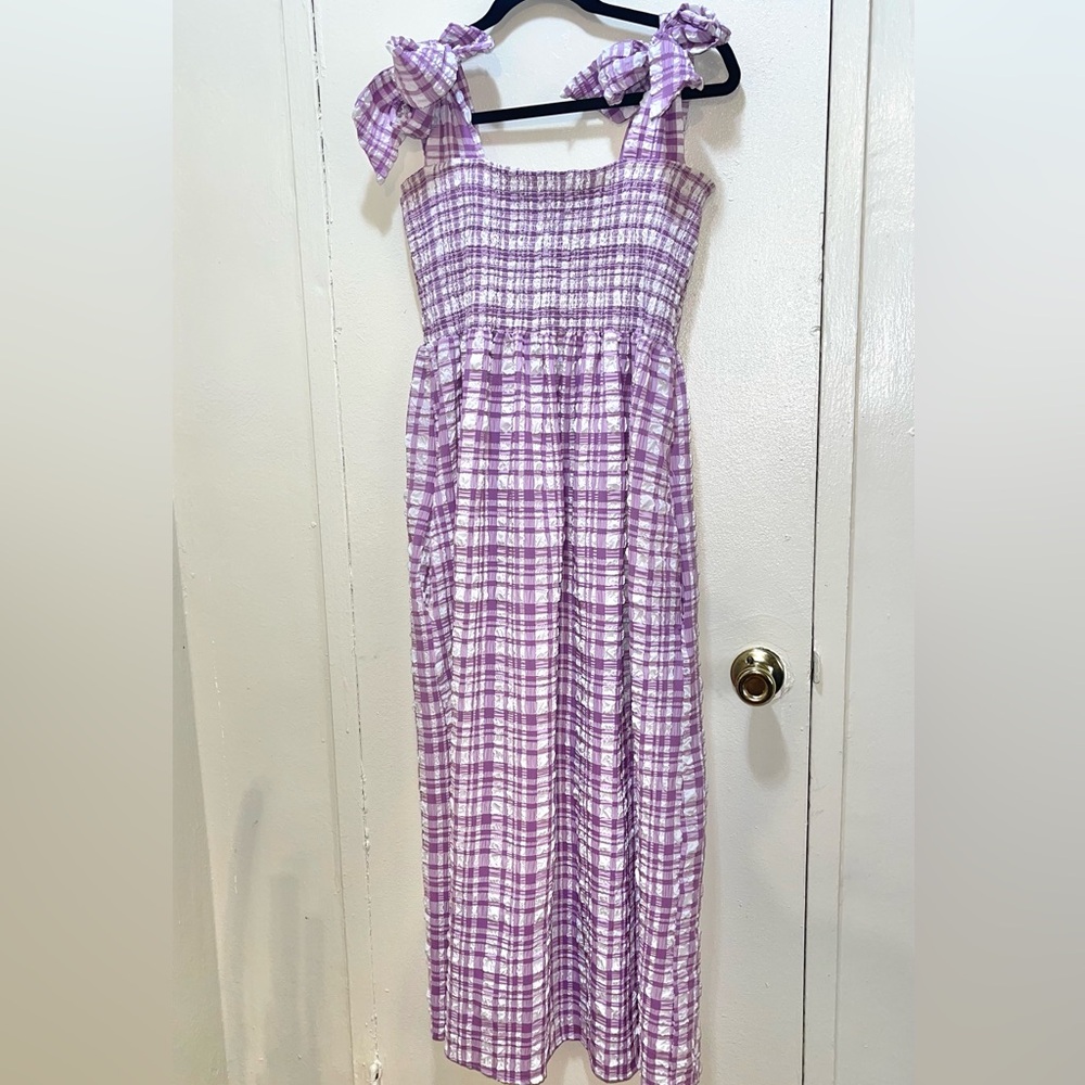 Wray Plaid Maxi Dress